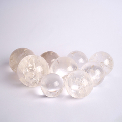 Clear Quartz Spheres
