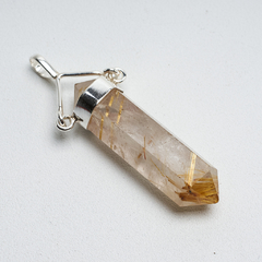 Rutilated Quartz Swivel Point Pendants - buy online