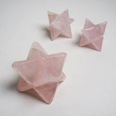 Rose Quartz Merkaba on internet