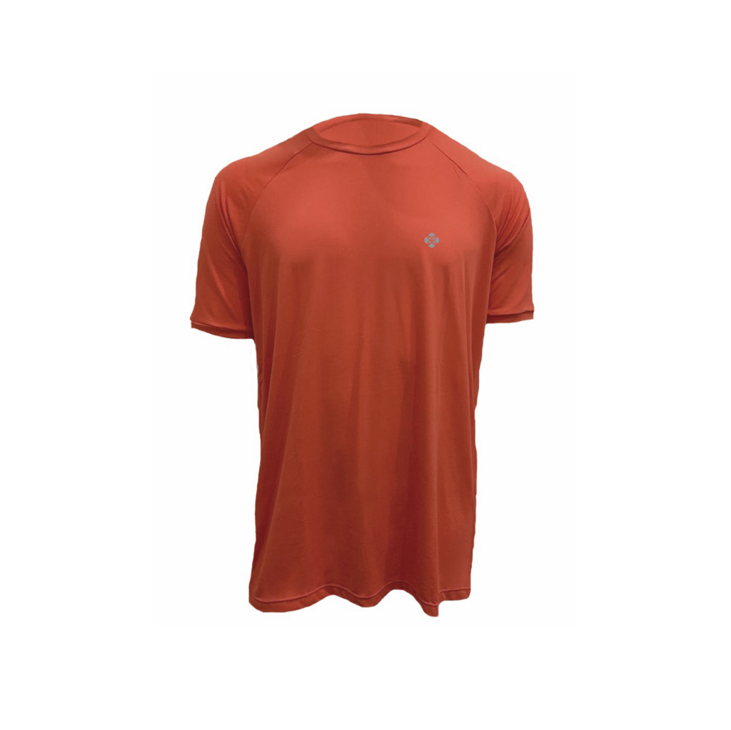 camiseta laranja lisa