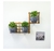 Imagen de Maceta De Pared Colgante Plástico 21×17cm con Recolección Agua