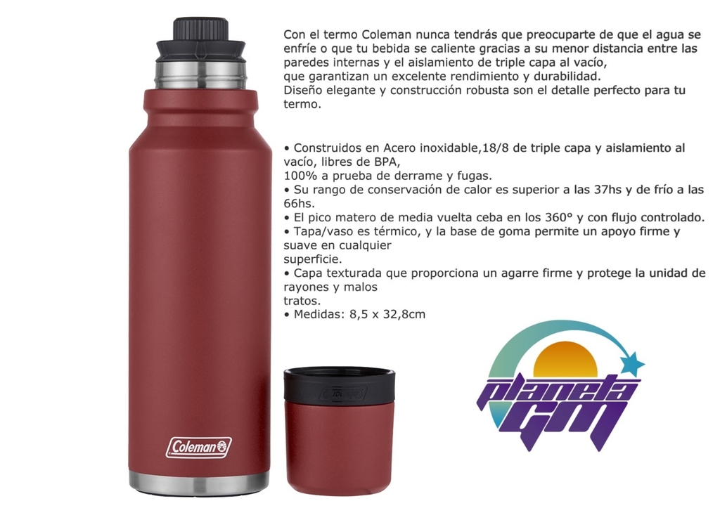 Termo Coleman 3,8 Litros - Tienda de Deportes Outdoor