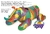 Rinoceronte Gigante Inflable Bestway 201x102cm - PlanetaGM