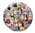 Colchoneta Inflable Redonda Bestway Pop Art 188 Cm - tienda online