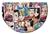 Colchoneta Inflable Redonda Bestway Pop Art 188 Cm - tienda online
