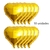 Imagen de Globos Metalizados Por 10 Unidades. Corazón Dorado 45 Cm