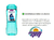 Imagen de Botella Hidratación Deportiva Sistema Hydrate Tritan Active 800 Ml