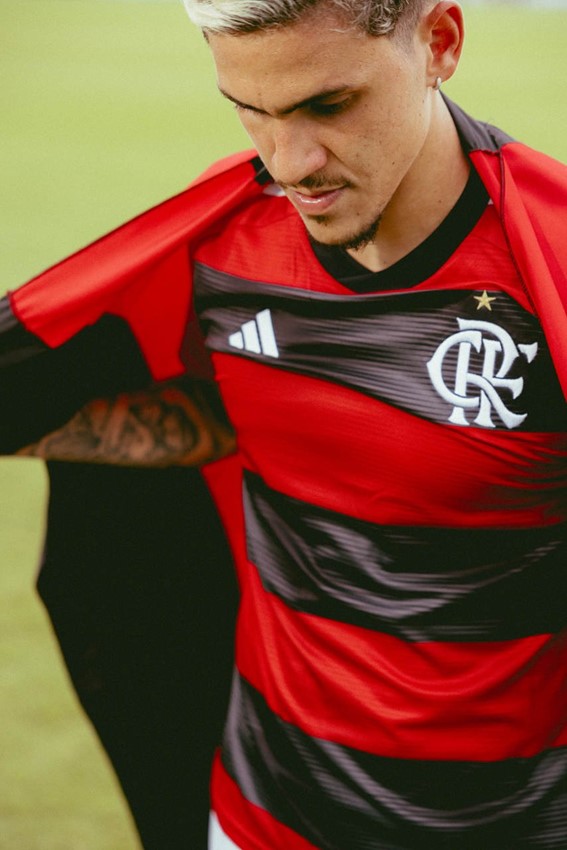 Camisa Oficial Adidas Cr Flamengo I 2023 Masculina Vermelha - Lumman