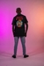 Camiseta Manga Curta - Globo - Preta - loja online