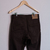 Calça de Sarja Regular - Marrom - loja online