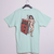Camiseta Manga Curta - Fósforo Mulher - Verde Água - comprar online