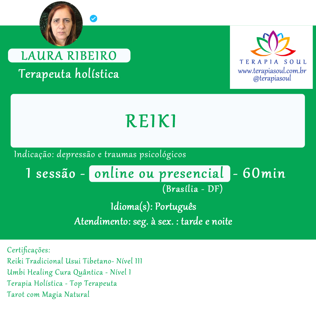 Reiki (Ansiedade, Depressão, Insônia, Ressignificação de Traumas) (produto  gympass - suspenso) • Guia da Alma