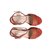 sandalias rojas TRINY en internet