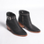 Texanas Juana negras con accesorio - comprar online