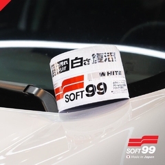 Cera Carnaúba Para Carros Brancos Soft99 White Wax Cleaner 350g - loja online