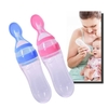 COLHER DOSADORA ALIMENTADORA PARA BEBÊ ROSA OU AZUL