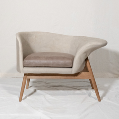 Fried Egg Lounge Chair Humo - comprar online