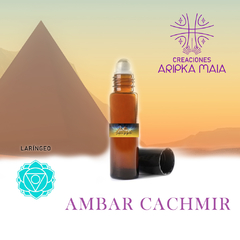 Aceite Esenciales de Egipto Chakras Delanteros Ambar Cachmir - Chakra Garganta