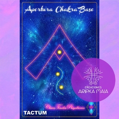 Lámina Activadora Apertura Chakra Base 18 x 28 cm