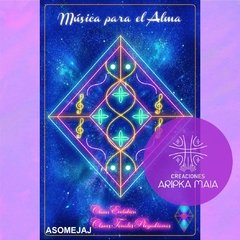 Lámina Activadora Música para el alma 30 x 21 cm