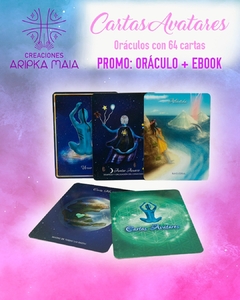 PROMO! Ebook + Cartas Avatares - Oráculo con 64 cartas
