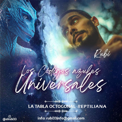Los Códigos Azules Universales y la tabla octogonal reptiliana de luz