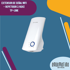 EXTENSOR DE SEÑAL WIFI - REPETIDOR 2.4GHZ TP-LINK TL-WA850RE