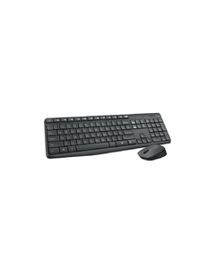 KIT TECLADO + MOUSE USB WIRELESS MK235 LOGITECH