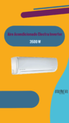Aire Acondicionado Electra Inverter F/C 3500w