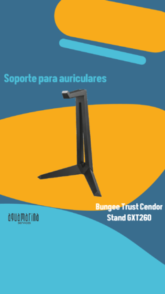 Soporte para auriculares Bungee Trust Cendor Stand GXT260