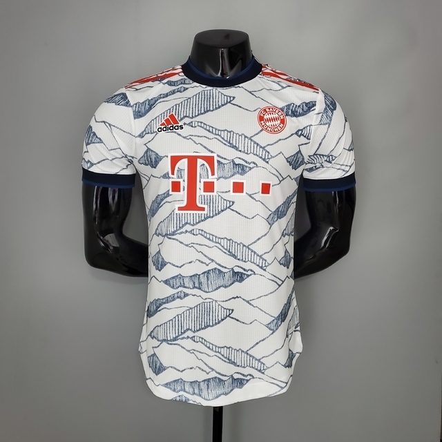 camisa bayern azul