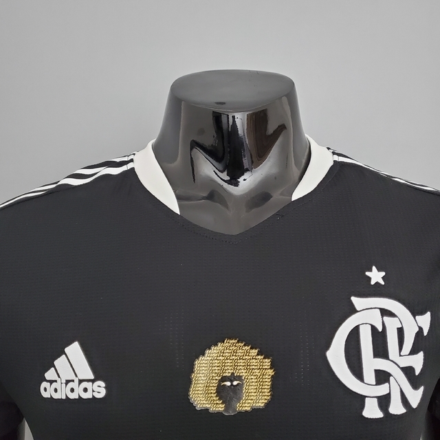 camisa adidas negra