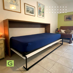 G.106 Cama Rebatible Una Plaza Horizontal Línea Mixta