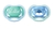 Chupete avent ultra air x 2 6-18 m hello/ oso