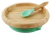 Plato Bebé Madera Bamboo Silicona Con Cuchara Avanchy - comprar online