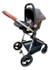Coche mega baby Elite 3 En 1 Con Huevito Y Moises Y Base Isofix en internet
