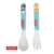 Imagen de Set Comida Bebe Plato + Vaso + Cubiertos Fisher Price Bambú