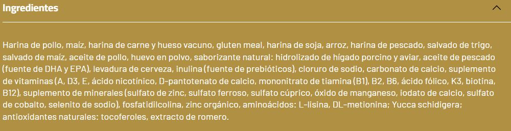 comida para perro cachorro
