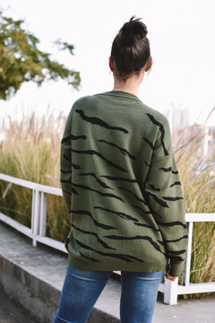Sweater Jacquard Cebra en internet