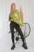 Sweater Jacquard Cebra - Chicle Mayorista
