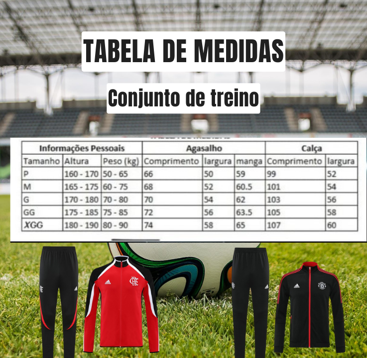 CONJUNTO DE TREINO OLYMPIQUE DE MARSELHA 2021, CALÇA E CAMISA