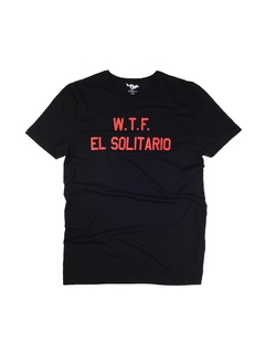Remera WTF Negra & Roja