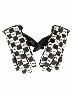 Guantes de cuero El Solitario Wolf - Checkers