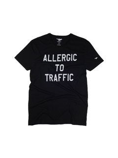 Remera Allergic to Traffic Negra