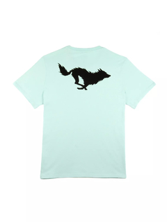 Remera El Solitario Lobo - Menta