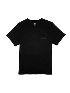 Remera El Solitario Lobo - Negro y Gris - comprar online