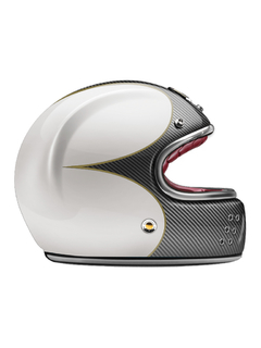 Casco GUANG® - Full Face Helmet Speedrun - Carbon & White en internet