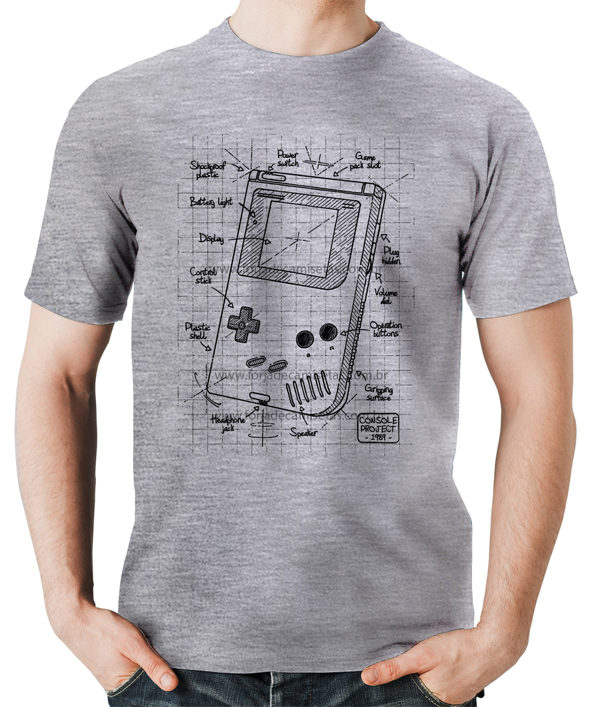 camiseta gameboy