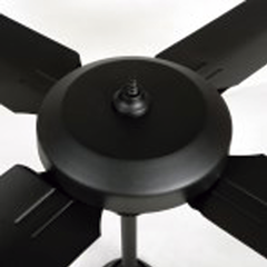 Ventilador de techo apto iluminacion - espacios interiores