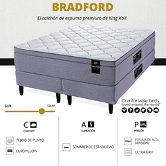 Colchon King Koil Bradford 180 x 200 x 29 King - espacios interiores